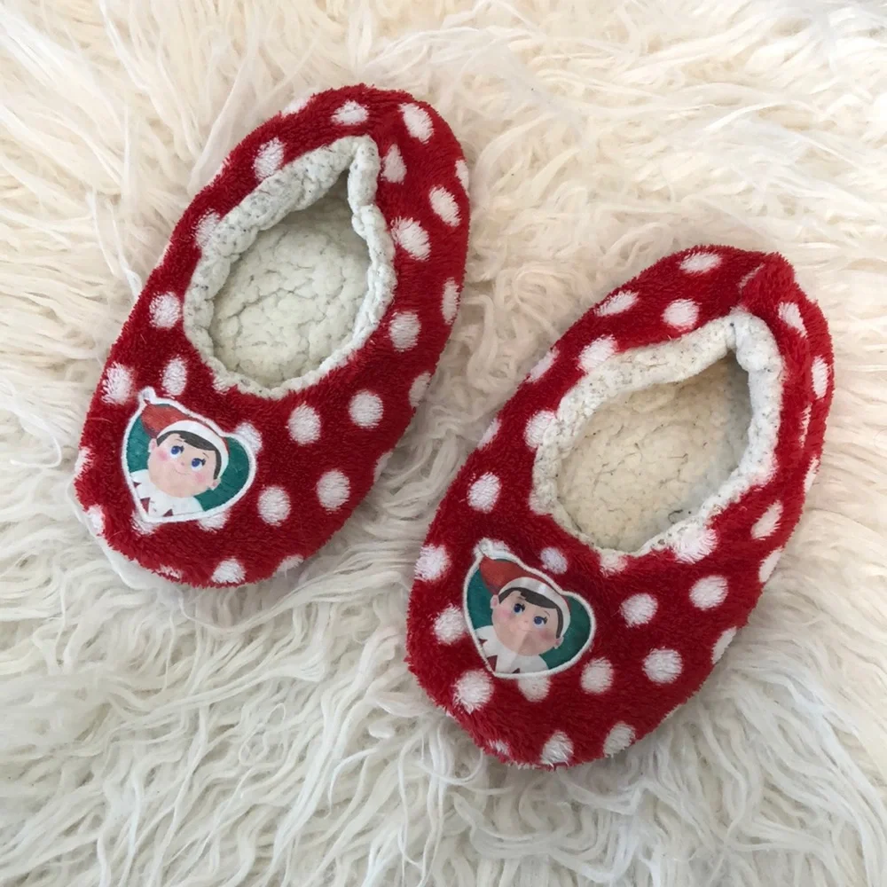 Elf on the Shelf Red Slippers